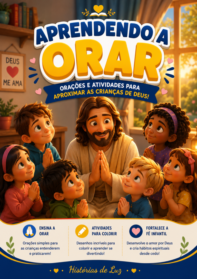 capa aprendendo a orar